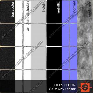 PBR tiles floor texture DOWNLOAD